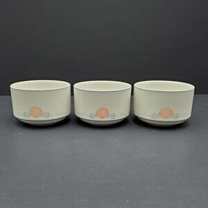 Villeroy & Boch Amalfi Ramekins Flat Bouillon Cups Custard Dessert Berry Bowls